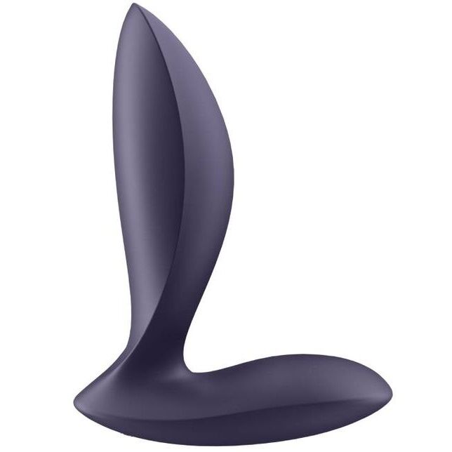 Power Plug — Plug Anal Vibraciones Profundas Punto Caliente Morado · SATISFYER · Power Plug