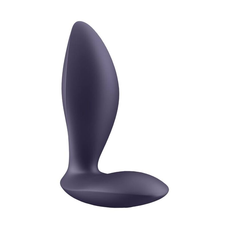 Power Plug — Plug Anal Vibraciones Profundas Punto Caliente Morado · SATISFYER · Power Plug