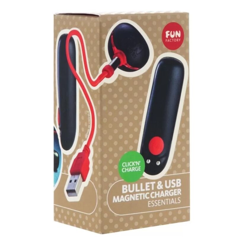 Bullet — Mini Bala 5 Niveles Estimulación Externa Negro · FUN FACTORY · Bullet
