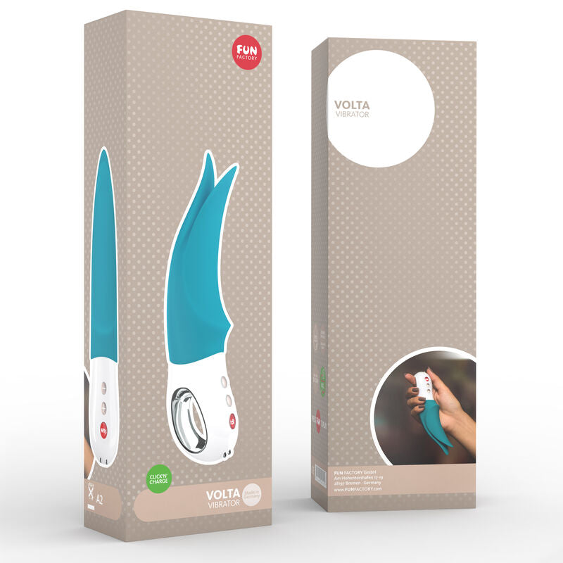 Volta G5 — Vibrador Clítoris Puntas Aleteantes Motor Profundo Petróleo · FUN FACTORY · Volta G5