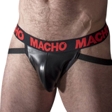 MACHO - MX25RC JOCK CUERO ROJO S