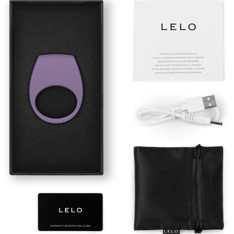 Tor 3 — Anillo Vibrador App para Parejas Violeta · LELO · Tor 3