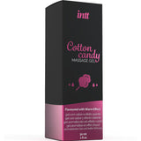 INTT MASSAGE & ORAL SEX - GEL DE MASAJE CON SABOR A ALGODÓN DE AZUCAR Y EFECTO CALOR
