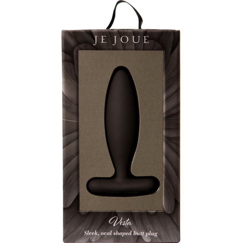 Gota Pura Anal — Vesta Plug Sedoso Negro · JE JOUE · VESTA PLUG ANAL