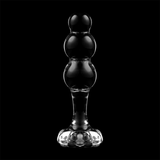 NEBULA SERIES BY IBIZA - MODELO 1 PLUG CRISTAL TRANSPARENTE 10.5 CM -O- 3 CM