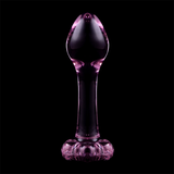 NEBULA SERIES BY IBIZA - MODELO 2 PLUG CRISTAL TRANSPARENTE 11 CM -O- 3.5 CM
