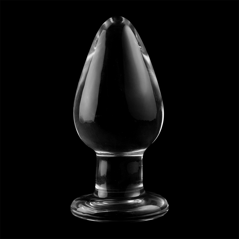 NEBULA SERIES BY IBIZA - MODELO 3 PLUG CRISTAL TRANSPARENTE 11 CM -O- 5 CM