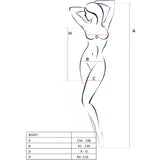 PASSION - BS097 BODYSTOCKING NEGRO TALLA ÚNICA