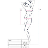 PASSION - BS101 BODYSTOCKING NEGRO TALLA ÚNICA