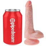 KING COCK - PENE REALÍSTICO CON TESTÍCULOS 13.5 CM NATURAL
