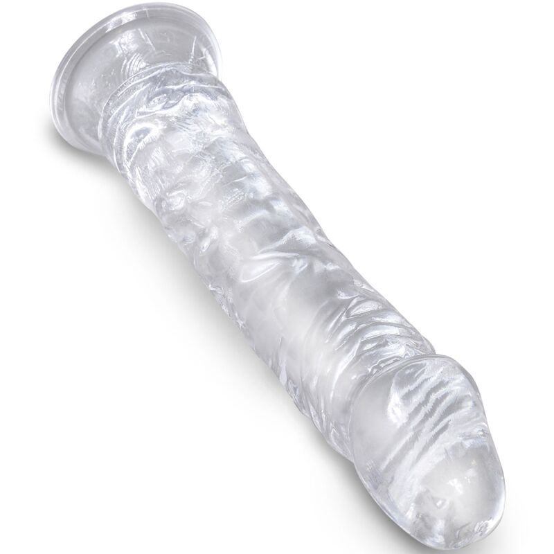 KING COCK - CLEAR PENE REALÍSTICO 19.7 CM TRANSPARENTE