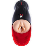 PDX ELITE - MASTURBADOR STROKER FUCK-O-MATIC VAGINA DOBLE VIBRACIÓN PENE & TESTÍCULOS