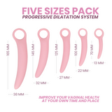 Intimichic Dilator — Set 5 Dilatadores Silicona Médica Progresivos