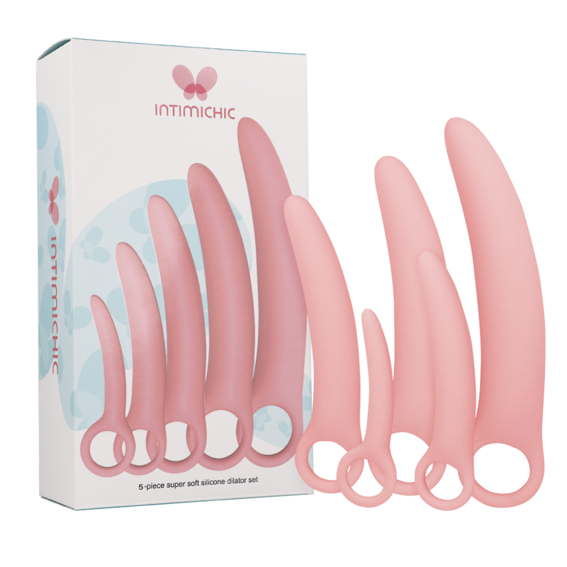 Intimichic Dilator — Set 5 Dilatadores Silicona Médica Progresivos