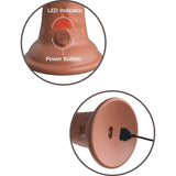 KING COCK - ÉLITE DILDO REALÍSTICO VIBRADOR & SILICONA 20.3 CM CARAMELO