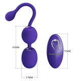 Pretty Love Willie · Perlas de Placer con Control Remoto