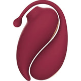 ADRIEN LASTIC - INSPIRATION SUCCIONADOR CLÍTORIS + HUEVO VIBRADOR ROJO - APP GRATUITA