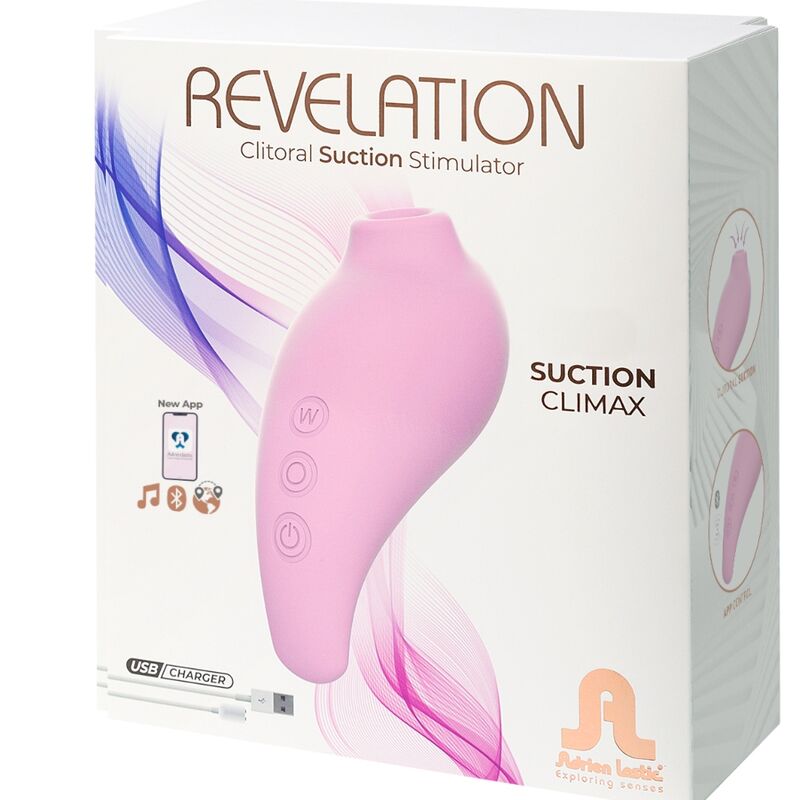 ADRIEN LASTIC - REVELATION SUCCIONADOR CLÍTORIS ROSA - APP GRATUITA