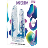 ALIVE - IMPERIUM PENE REALÍSTICO DOBLE TRANSPARENTE 12/14 CM