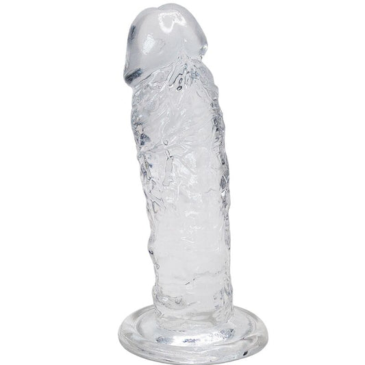 ALIVE - MAJESTIC PENE REALÍSTICO TRANSPARENTE 14.7 CM
