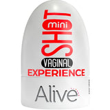 Alive Shot - Masturbador vaginal mini para el pene