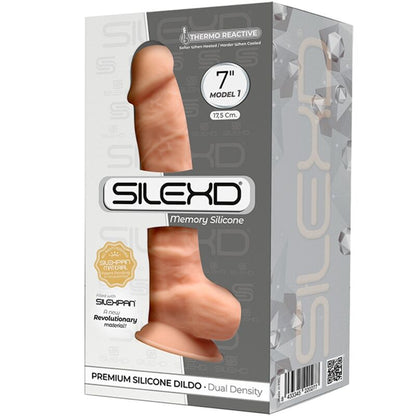 SILEXD - MODELO 1 PENE REALÍSTICO SILICONA PREMIUM SILEXPAN 17.5 CM