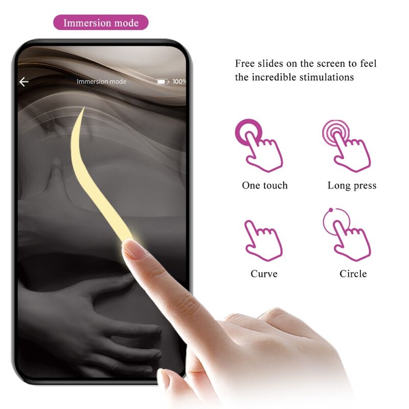 Pretty Love Nymph · Perla Sensorial Vibratoria con App