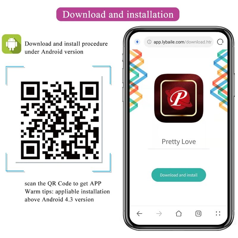 Pretty Love Nymph · Perla Sensorial Vibratoria con App