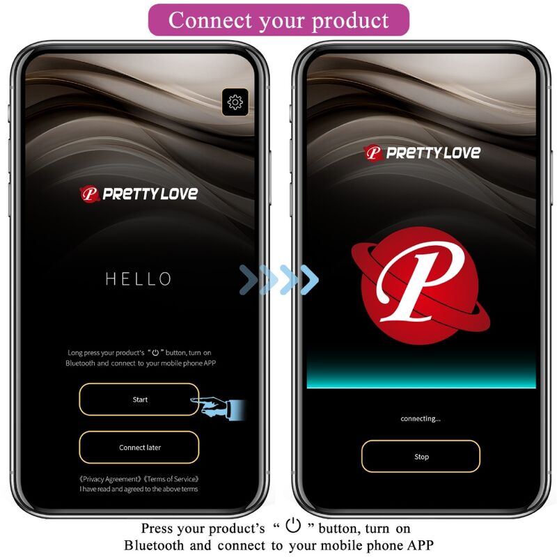 Pretty Love Nymph · Perla Sensorial Vibratoria con App