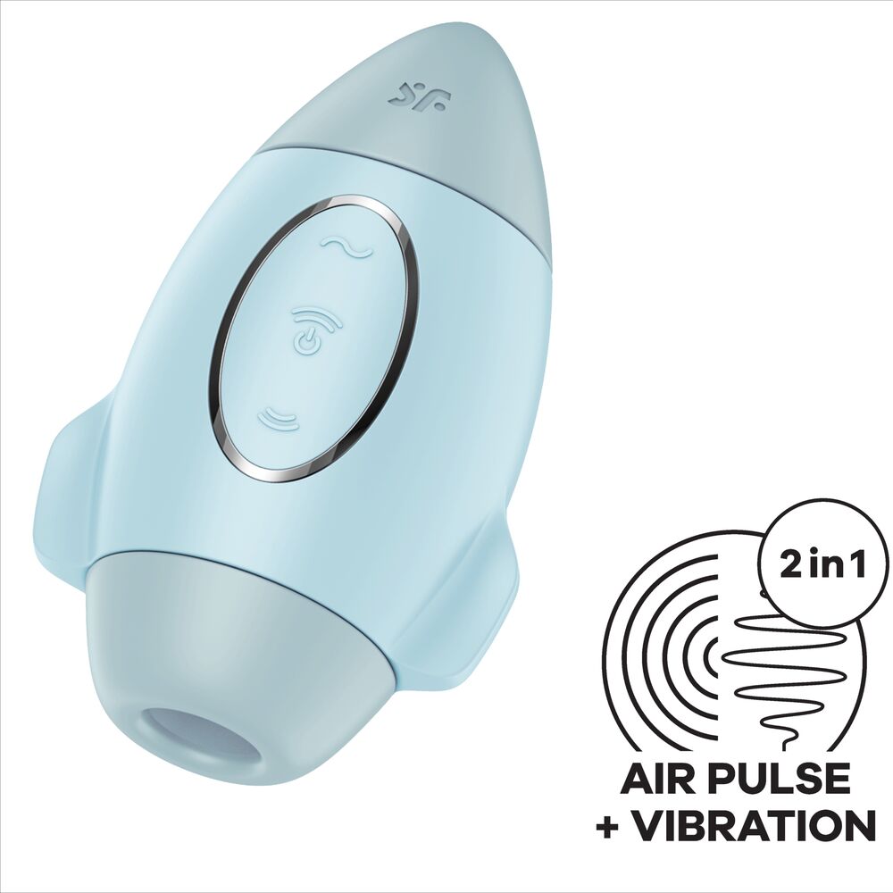 Mission Control — Air Pulse Mini Doble Impulso Principiantes Lila · SATISFYER · Mission Control