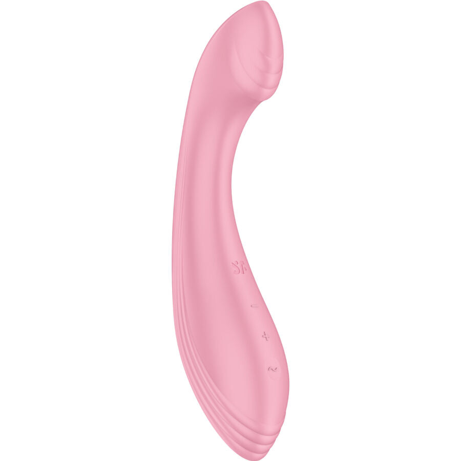 G-Force — Vibrador Punto G Punta Plana Surcos Rosa · SATISFYER · G-Force