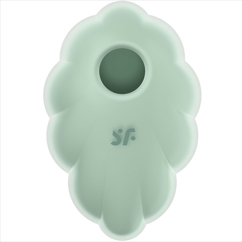 Cloud Dancer — Air Pulse Romántico Capa Traslúcida Verde · SATISFYER · Cloud Dancer