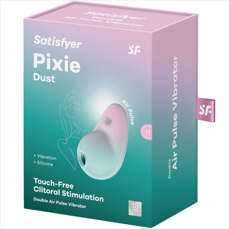 Pixie Dust — Air Pulse Sin Contacto Directo Clítoris Lila · SATISFYER · Pixie Dust
