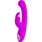 PRETTY LOVE - LAMAR VIBRADOR RABBIT & PUNTO G VIOLETA