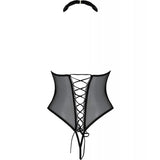 PASSION - TRISHA BODY ABIERTO NEGRO S/M