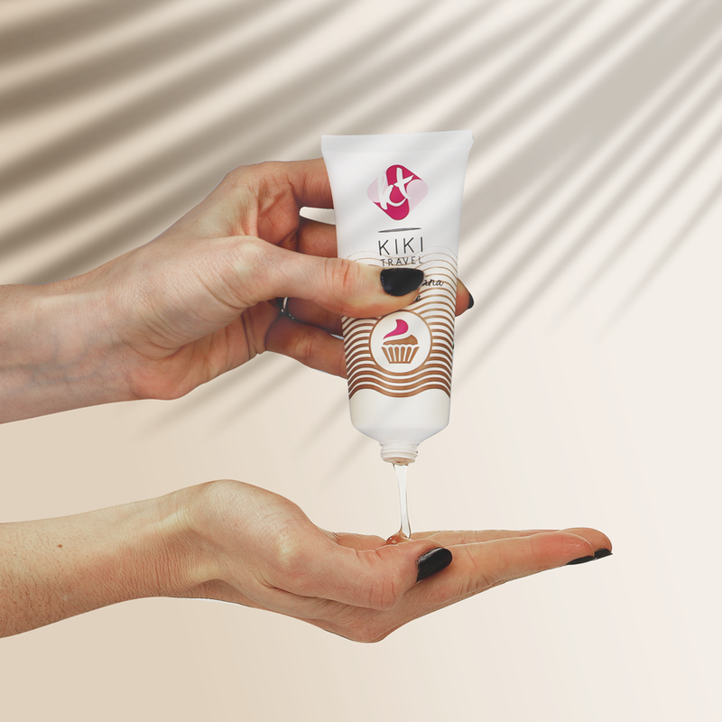 Gel deslizante para viaje
