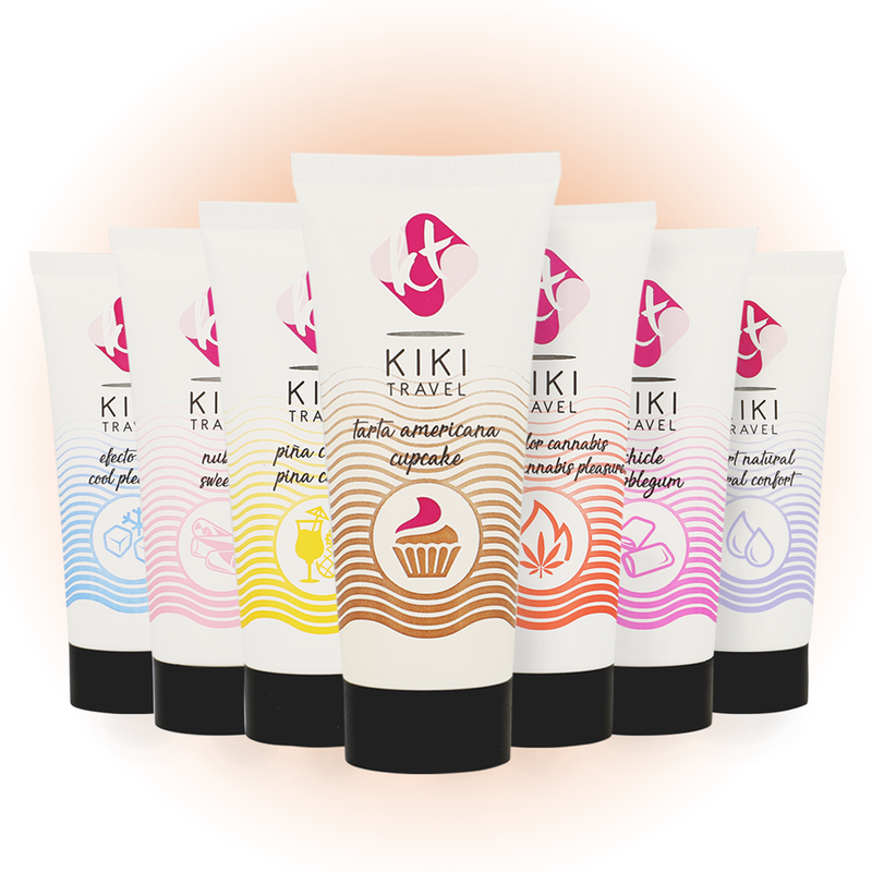 Gel deslizante para viaje