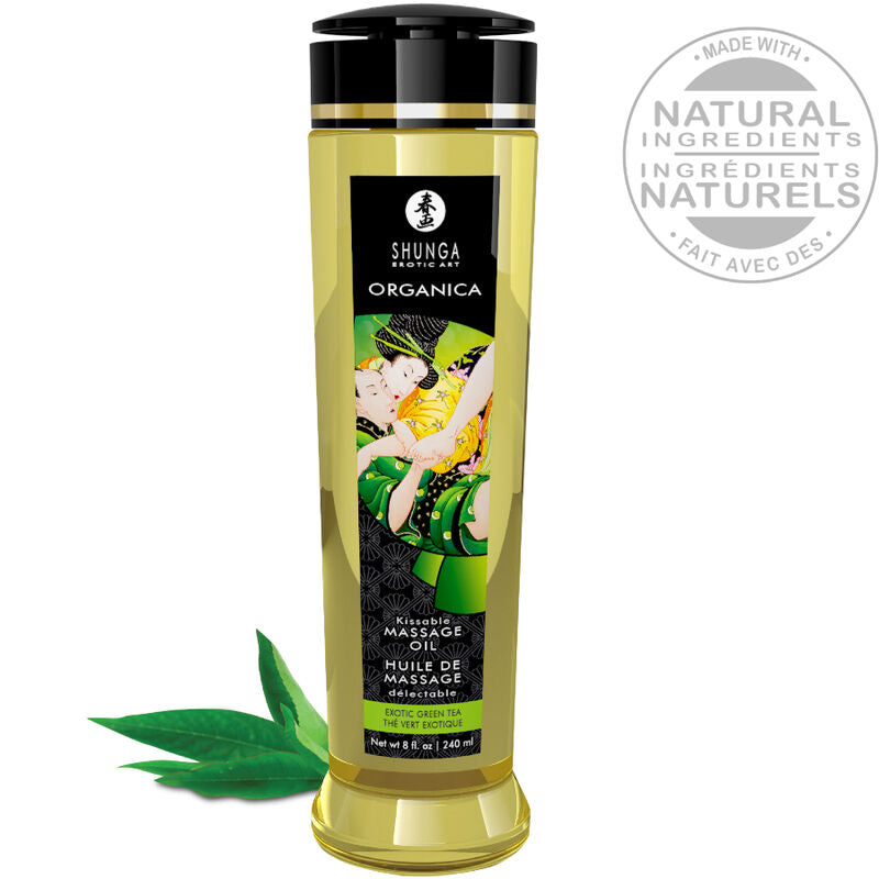 Pureza Orgánica — Aceite de Masaje Natural de Origen Oriental