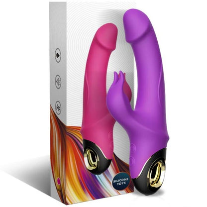 ARMONY - METEROR DILDO VIBRADOR RABBIT VIOLETA