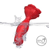 ARMONY - ROSA VIBRADOR & PLUG ANAL CONTROL REMOTO ROJO