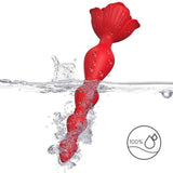 ARMONY - ROSA VIBRADOR PAGODA & PLUG ANAL ROJO