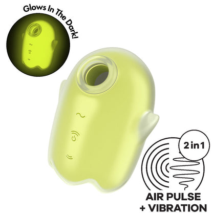 Glowing Ghost - Vibrador Air Pulse