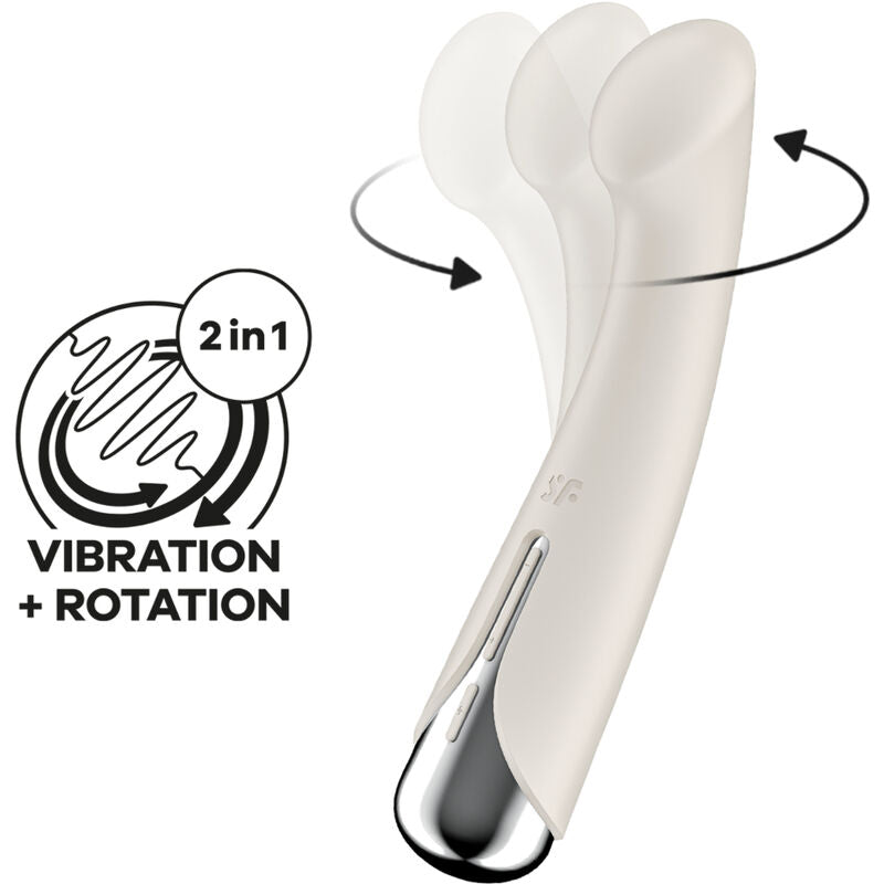 Spinning G-Spot 1 — Vibrador Punto G Vibra & Gira Rojo · SATISFYER · Spinning G-Spot 1