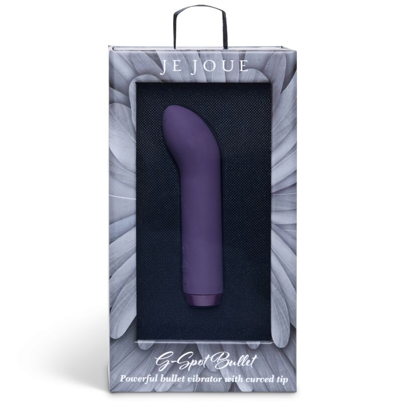 Bala Curva Dual Lila — Estimulación Punto G & Clítoris Lila · JE JOUE · BALA PUNTO G