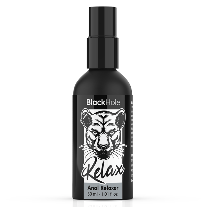 Explorer Black Hole — Spray de Relajación Anal Íntima · 30 ml