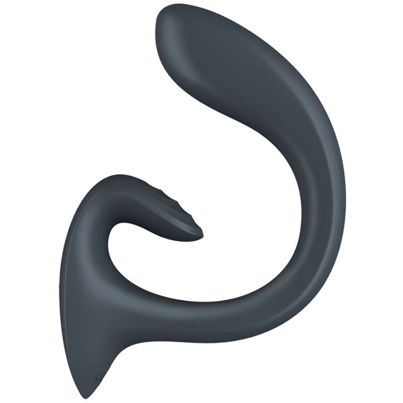G for Goddess 1 — Rabbit Dual Punto G & Clítoris Gris Oscuro · SATISFYER · G for Goddess 1