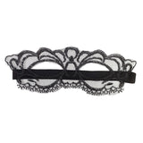 QUEEN LINGERIE - ANTIFAZ DE ENCAJE FINO NEGRO
