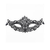 QUEEN LINGERIE - ANTIFAZ DE ENCAJE NEGRO MODELO 1