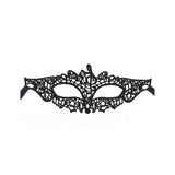 QUEEN LINGERIE - ANTIFAZ DE ENCAJE NEGRO MODELO 2