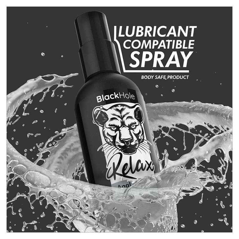 Explorer Black Hole — Spray de Relajación Anal Íntima · 30 ml